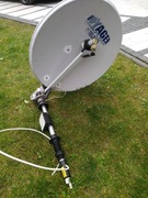 Składana antena satelitarna