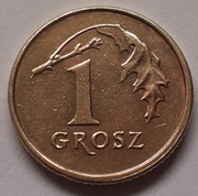 III RP--1 grosz  z 1991 r.