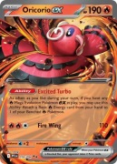 Oryginalna Karta Pokémon TCG 018/094 Oricorio ex Double Rare