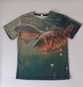 Koszulka  wędkarska karp  rozm L