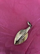 Zawieszka- srebrny liść i muszla