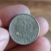 Sprzedam monete 1 zl 1978 bzm
