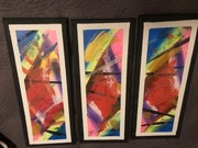 Tryptyk - akryl na płótnie 