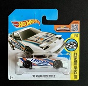 NISSAN 180SX TYPE X 96 GREDDY HOT WHEELS 2016 DHR72