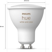 Żarówka Philips HUE White and Color GU10 400 lm. 4,2W