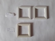 Ramka pojedyncza do wyboru Hager-Berker CUBE - powystawowe