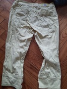 Żółte spodnie 3/4