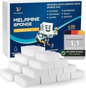 Magiczne gąbki melaminowe 20 szt do czyszczenia kuchni łazienki i ścian
