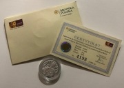 moneta, numizmat Jan Paweł II Alior Bank srebrny