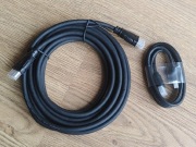 Kabel przewód HDMI hdmi 5m + gratis 1m...