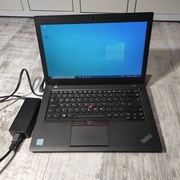 Laptop Lenovo ThinkPad T460 i5-6200U 6gen 8GB RAM 120GB SSD 14"