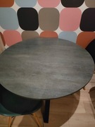 Zestaw: Stół MARIEDAMM IKEA + 4 Krzesła + 2 Fotele - WARSZAWA