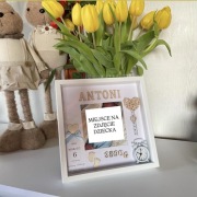 Metryczka dla dziecka ( pamiątka / prezent )