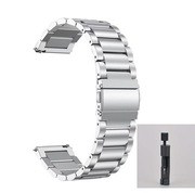 BRANSOLETA SREBRNA DO ZEGARKA 22MM. + ZMNIEJSZACZ DO NIEJ 