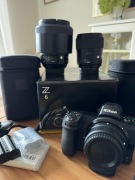 Aparat Nikon Z6 + obiektywy + akcesoria zestaw