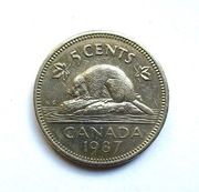 5 Centów 1987 r.  Kanada