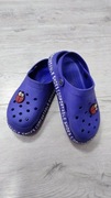 CHŁOPIĘCE KLAPKI TYPU CROCS ROZMIAR 33 WKŁADKA 20 CM LEKKIE