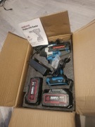 Klucz udarowy ONEVAN GISAM 1800Nm 1/2" bezszczotkowy 2x aku nowy