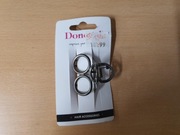 klamra do włosów metalowa srebrna mała 4,5cm donegal