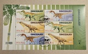 Fi: 5477 - 5479 [ ] kasownik FDC arkusz. Dinozaury /2/.