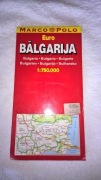 Mapa samochodowa Bułgarii 1: 750 000
