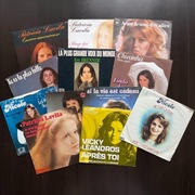 10 singli z muzyką francuską + gratis, kobiece głosy, lata 70+ (zestaw 3)