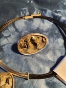 Komplet srebro. Naszyjnik i pierścionek. 