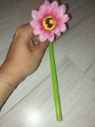 Długopis gerbera puder
