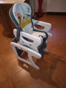 Krzesełko do karmienia 2 w 1 – Zestaw ze stolikiem/biurkiem