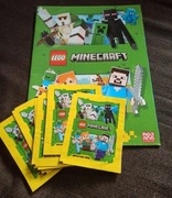 Lego Minecraft Adventure mode Album naklejki 15 saszetek 