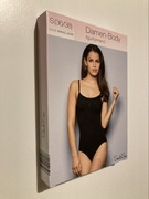 BODY DAMSKIE ROZMIAR S 36/38 MODELUJĄCE SYLWETKĘ CZARNE 