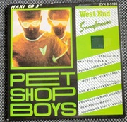 Pet Shop Boys West End Girls Sunglasses 3" CD Maxi Single 