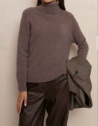 Sweterek z golfem baby alpaka Lemonada