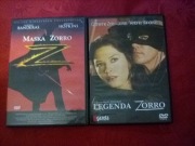 Maska Zorro (1998) / Legenda Zorro (2005) 2DVD Polskie wydania 