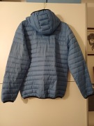 Pikowana lekka niebieska kurtka Reserved Eco Aware 170 cm jak nowa