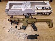 Wiatrówka karabin Sig Sauer MPX Co2 88g 4,5mm gen.2 kolimator