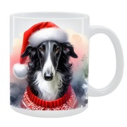 KUBEK Z PSEM Chart rosyjski borzoj - PREZENT, PERSONALIZOWANY, 24HWYS