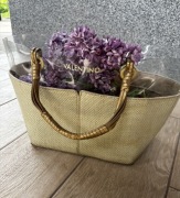 Torebka Valentino Basket w kolorze złotym