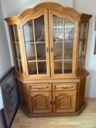 Sprzedam dębowa witrynę 