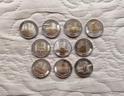 Zestaw 10 szt monet 5 zł okolicznościowych - mennicze