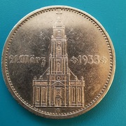5 marek 1934G  I rok rządów nazistowskich.(21 III 1933)Kościół  w Poczdamie
