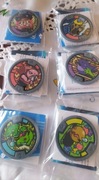 Medaliki Yo-Kai Watch seria 3, 6 sztuk