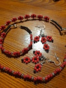 Kolczyki,naszyjniki, bransoletki