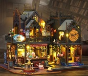 Domek miniaturowy holo magiczny diy