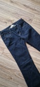 jeansy Firetrap rozm M 38 granatowe granat dzwony