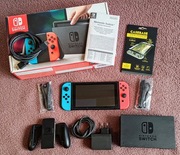Konsola Nintendo Switch, komplet +karta 256GB