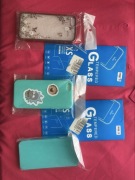 3x Etui + 2x Szkło Hartowane Do Apple iPhone 5 / 5S / SE