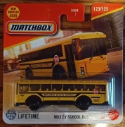 Matchbox MBV  EV School Bus autobus 