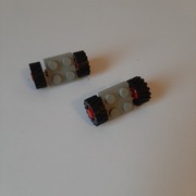 Lego 122c01assy2  (122c01/3641) Old Light Gray 