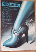 SEKSMISJA Oryginał 1983 Wałkuski plakat filmowy B1